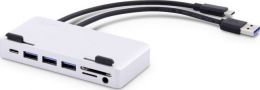 LMP USB-C Attach Hub 7 Port for iMac with Thunderbolt 3 (USB-C), Silver