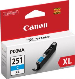 CLI-251XL Cyan Ink Catridge for Pixma IP7220, MG5420, MG6320, MX722, MX922