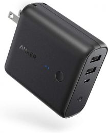 PowerCore Fusion 5000 High-Speed Portable & Wall Charger, Black