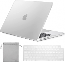 Hard Shell Case for 14.2" M1 MacBook Pro, Keyboard Skin & Cover