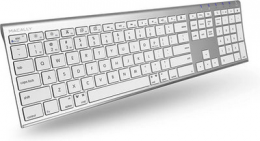 Wireless Full Size Slim Keyboard for Mac & PC
