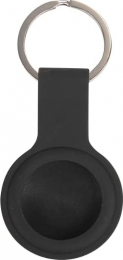 AirTag Silicone Key Ring - Black