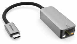USB-C to Gigabit Ethernet Adapter, Space Gray