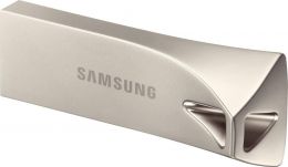 128GB BAR Plus USB 3.1 Flash Drive, Champagne Silver