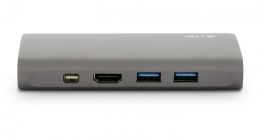 USB-C 4K 9 Port Travel Dock, Space Gray