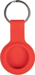 AirTag Silicone Key Ring - Red
